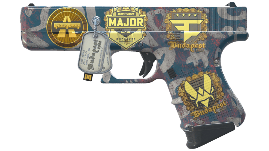 Souvenir Glock-18 | Teal Graf (Factory New)