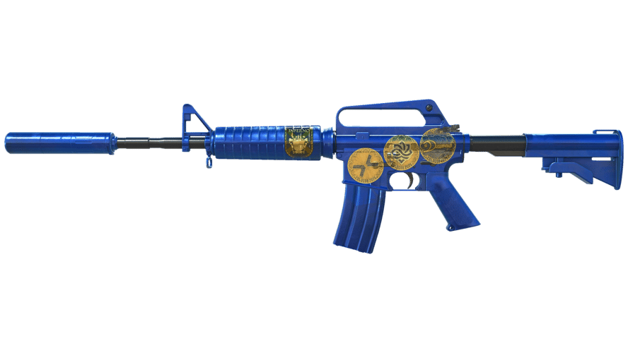 Souvenir M4A1-S | Blue Phosphor (Factory New)