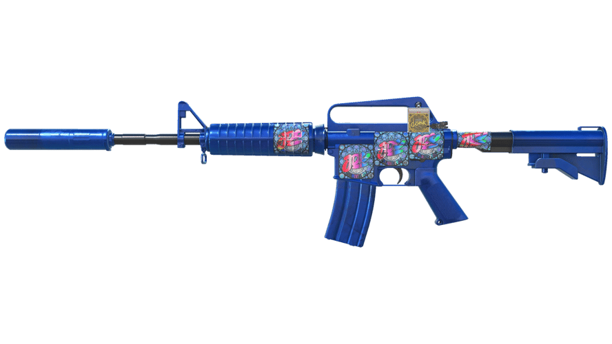 Souvenir M4A1-S | Blue Phosphor (Factory New)