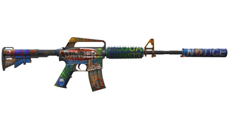 Сувенирный M4A1-S | Неотвратимая угроза (Закалённое в боях)
