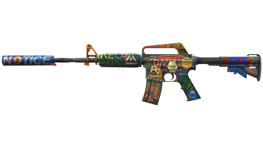 Сувенирный M4A1-S | Неотвратимая угроза (Закалённое в боях)