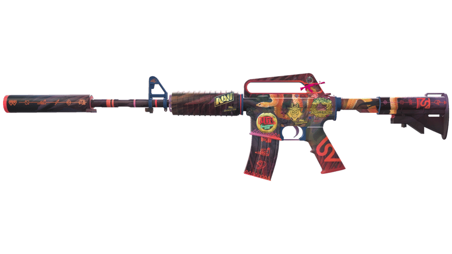 Сувенирный M4A1-S | Добро пожаловать в джунгли (Немного поношенное)