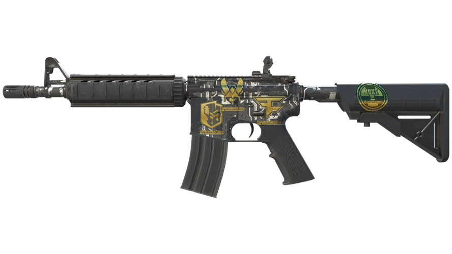 Souvenir M4A4 | Mainframe (Well-Worn)