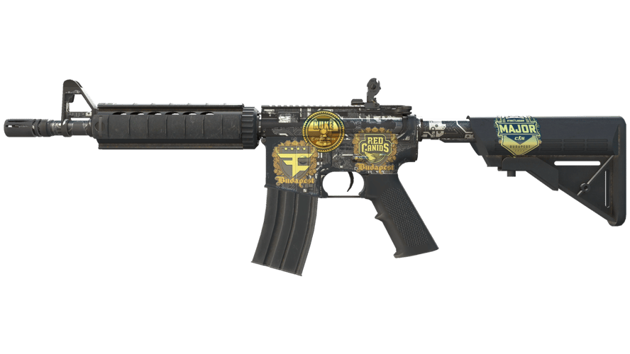 Souvenir M4A4 | Mainframe (Well-Worn)