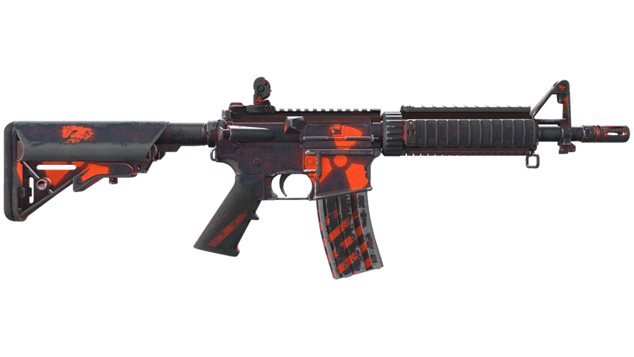 Souvenir M4A4 | Radiation Hazard (Battle-Scarred)