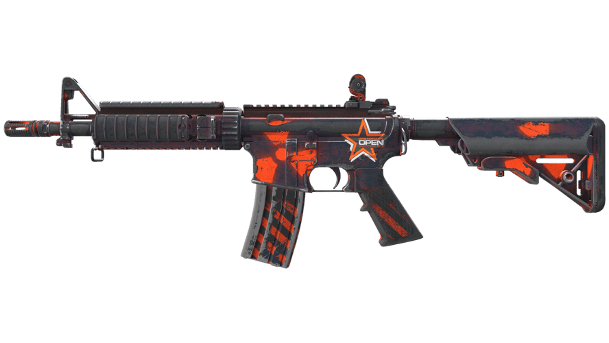 Souvenir M4A4 | Radiation Hazard (Battle-Scarred)