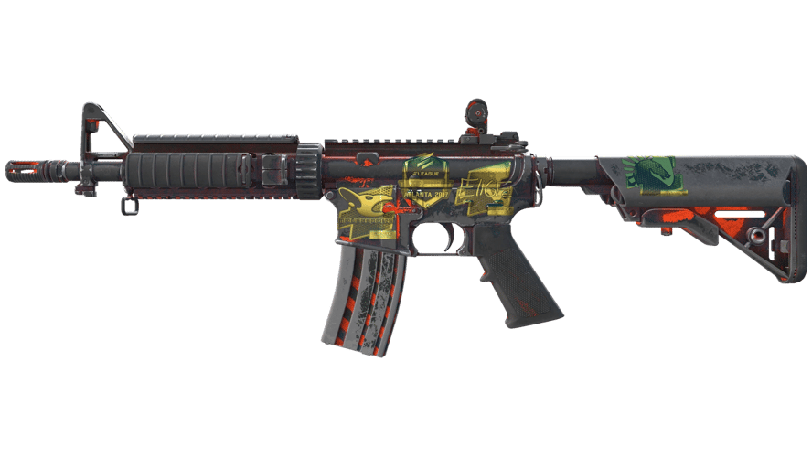 Souvenir M4A4 | Radiation Hazard (Battle-Scarred)