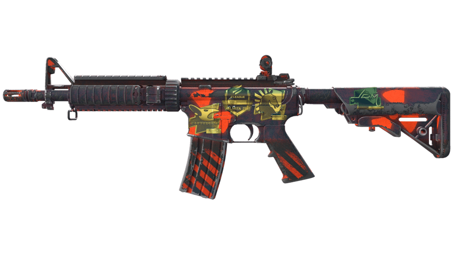 Сувенирный M4A4 | Радиационная опасность (После полевых испытаний)