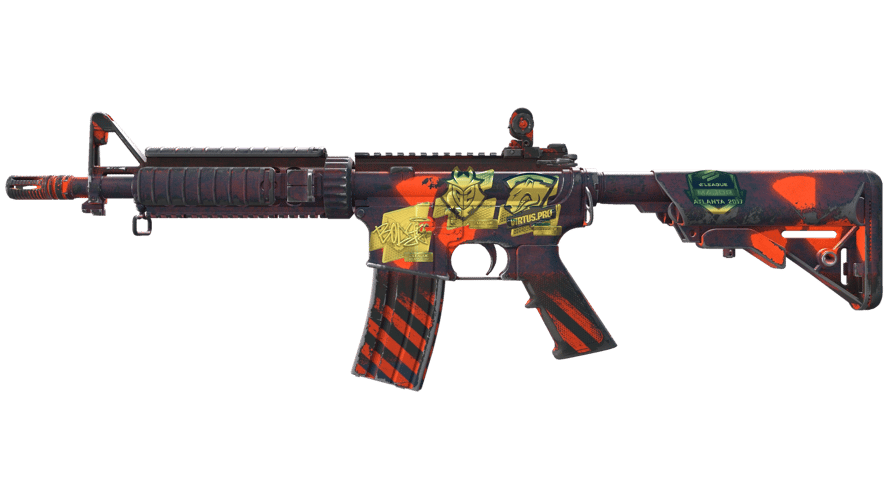 Souvenir M4A4 | Radiation Hazard (Field-Tested)