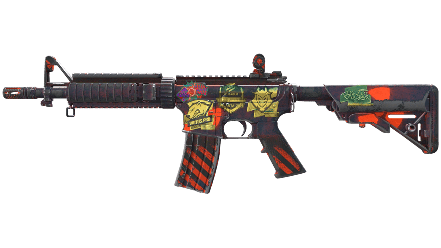 Souvenir M4A4 | Radiation Hazard (Field-Tested)