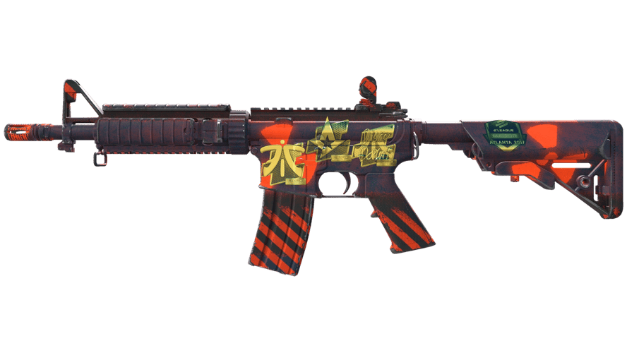 Souvenir M4A4 | Radiation Hazard (Minimal Wear)