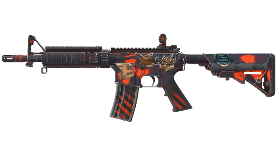 Souvenir M4A4 | Radiation Hazard (Well-Worn)