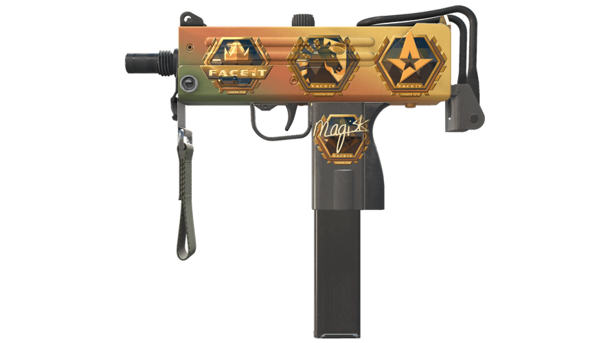 Souvenir MAC-10 | Amber Fade (Factory New)