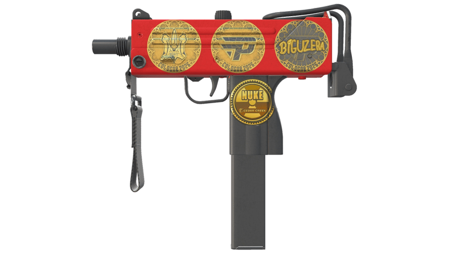 Сувенирный MAC-10 | Карамельное яблоко (Немного поношенное)