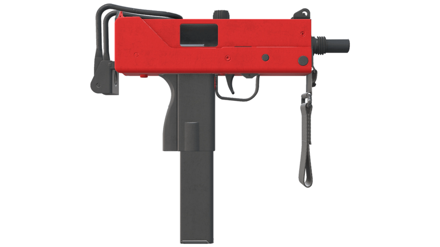 Souvenir MAC-10 | Candy Apple (Minimal Wear)