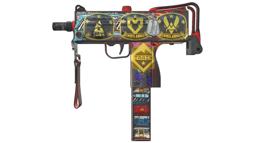 Souvenir MAC-10 | Derailment (Battle-Scarred)