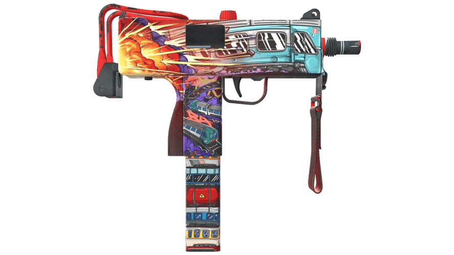 Souvenir MAC-10 | Derailment (Field-Tested)