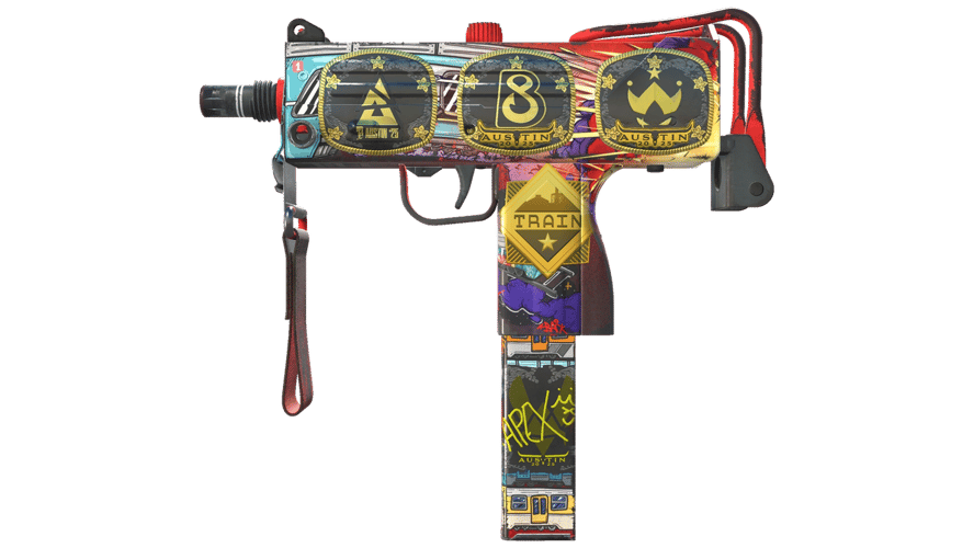 Сувенирный MAC-10 | Сход с рельсов (После полевых испытаний)