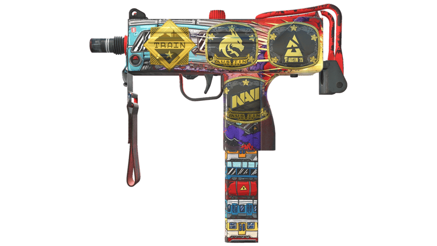 Souvenir MAC-10 | Derailment (Field-Tested)
