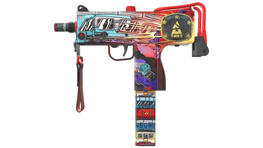 Souvenir MAC-10 | Derailment (Minimal Wear)