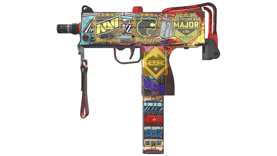 Souvenir MAC-10 | Derailment (Well-Worn)