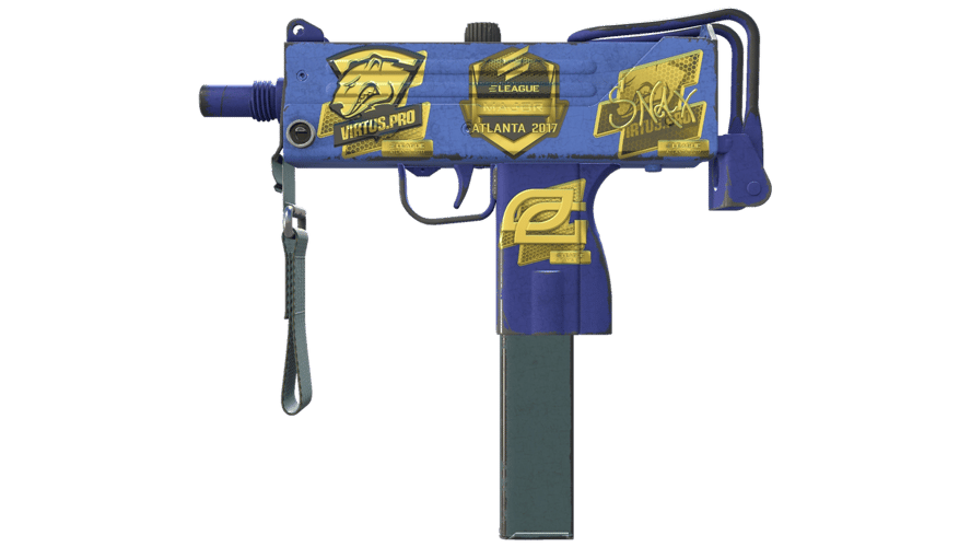 Souvenir MAC-10 | Indigo (Well-Worn)