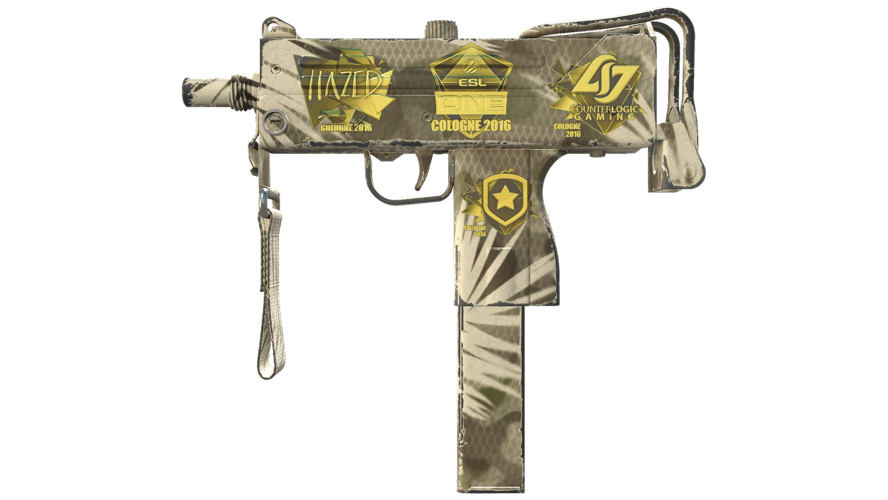 Souvenir MAC-10 | Palm (Minimal Wear)