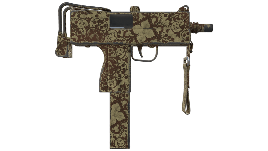 Souvenir MAC-10 | Sienna Damask (Field-Tested)