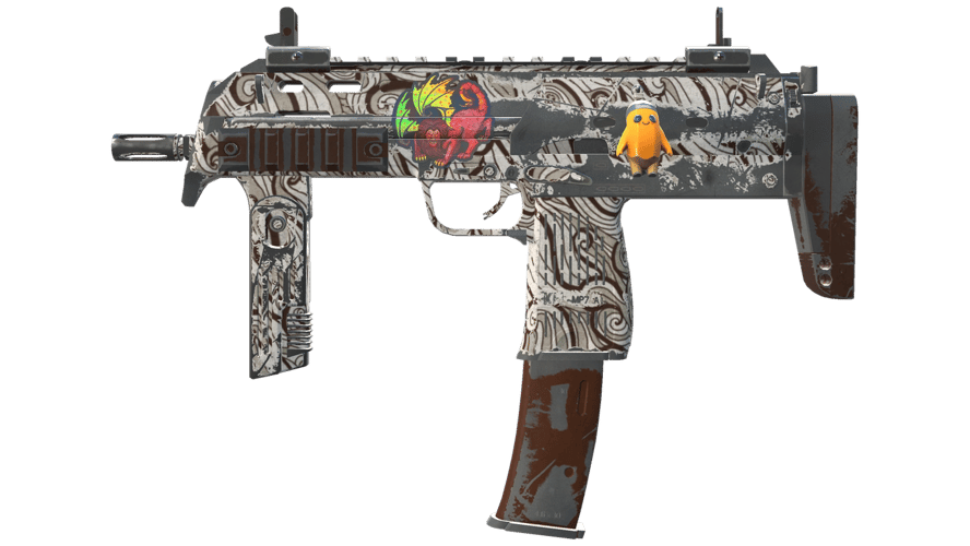 Souvenir MP7 | Gunsmoke (Well-Worn)