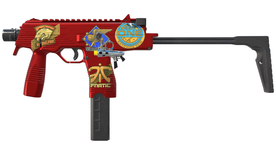 Souvenir MP9 | Hot Rod (Minimal Wear)