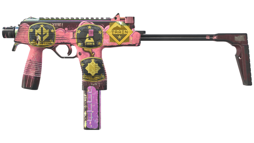 Souvenir MP9 | Latte Rush (Battle-Scarred)