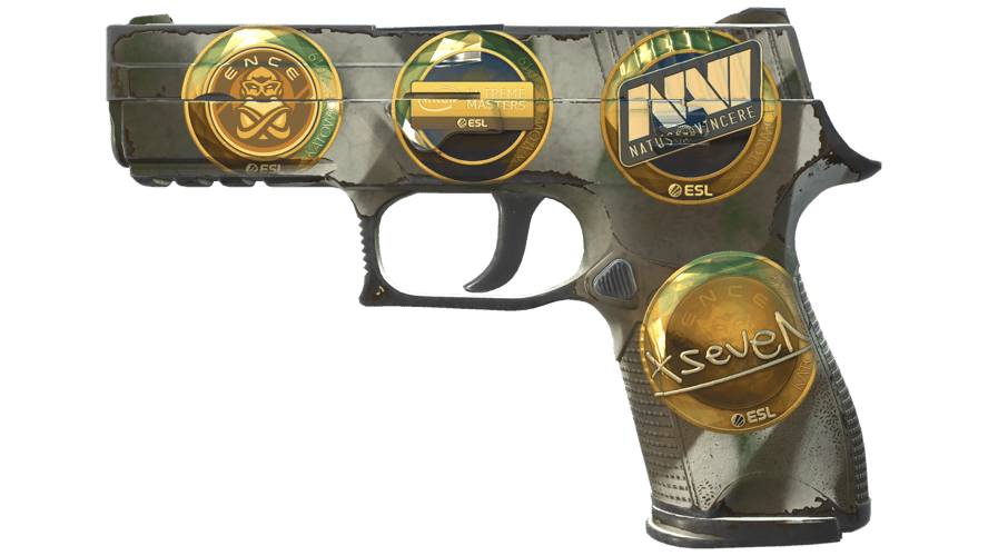 Сувенирный P250 | Костяная маска (После полевых испытаний)
