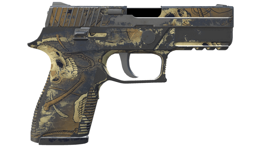 Souvenir P250 | Contamination (Battle-Scarred)