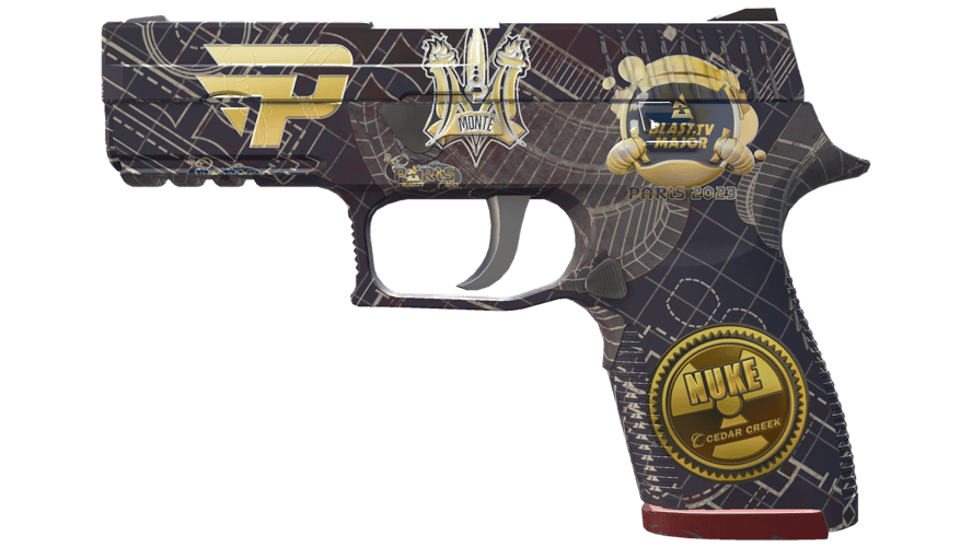 Souvenir P250 | Facility Draft (Factory New)