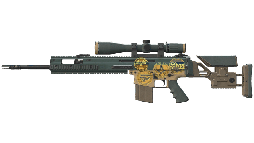 Souvenir SCAR-20 | Contractor (Well-Worn)