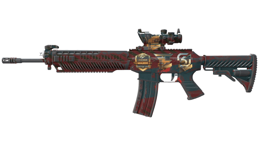 Souvenir SG 553 | Fallout Warning (Well-Worn)