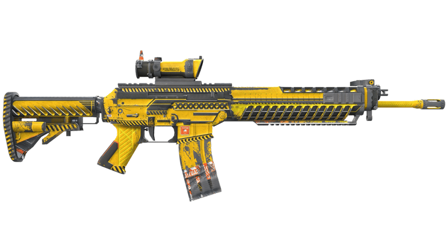 Souvenir SG 553 | Hazard Pay (Well-Worn)