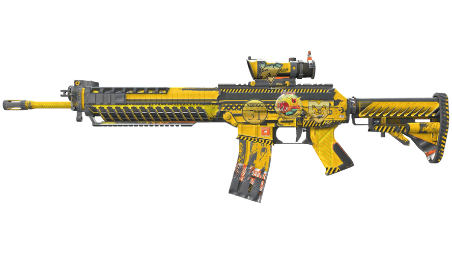 Souvenir SG 553 | Hazard Pay (Well-Worn)