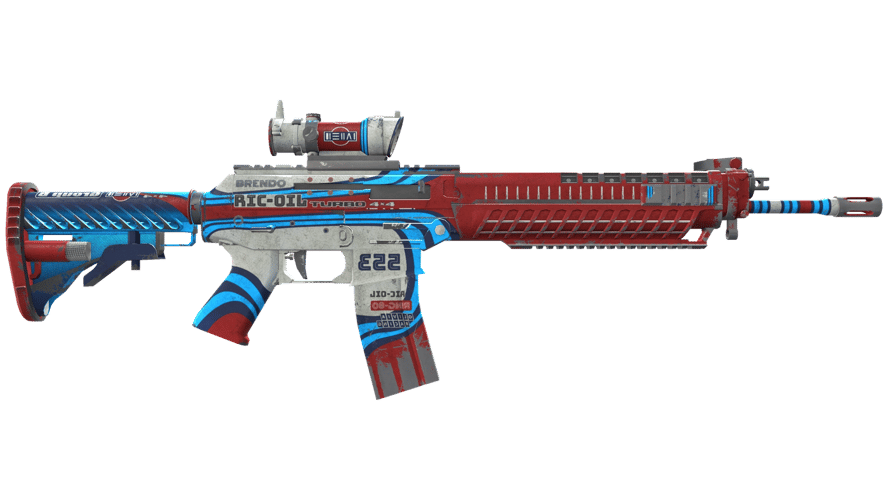 Souvenir SG 553 | Integrale (Battle-Scarred)