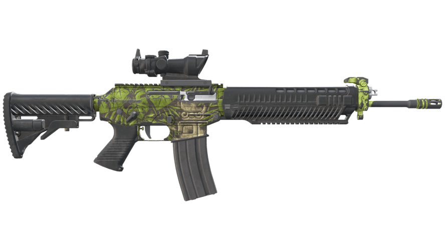 Souvenir SG 553 | Lush Ruins (Battle-Scarred)