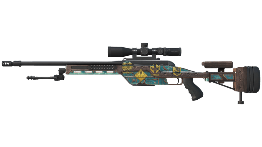 Souvenir SSG 08 | Azure Glyph (Minimal Wear)