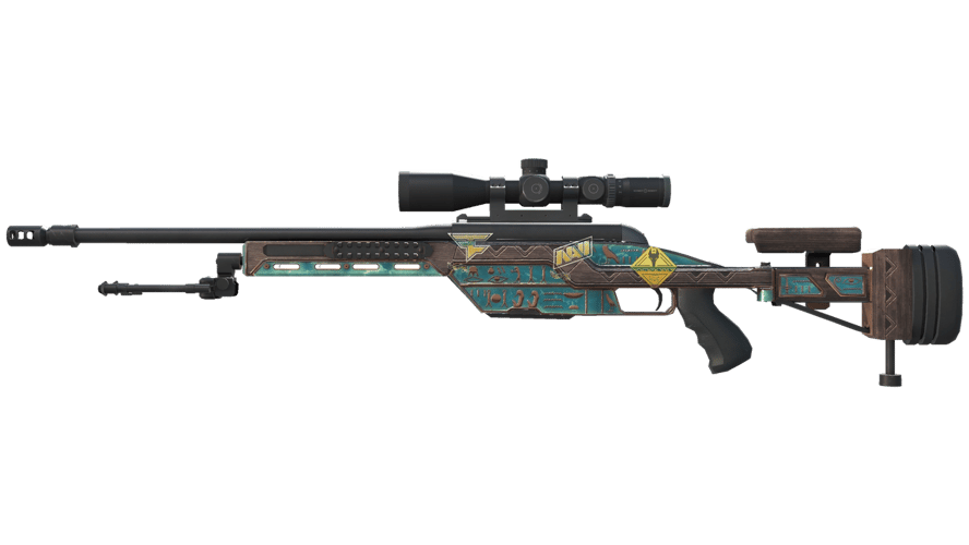 Souvenir SSG 08 | Azure Glyph (Minimal Wear)