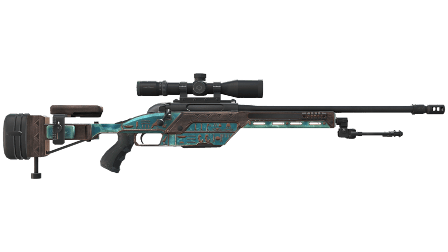 Souvenir SSG 08 | Azure Glyph (Well-Worn)