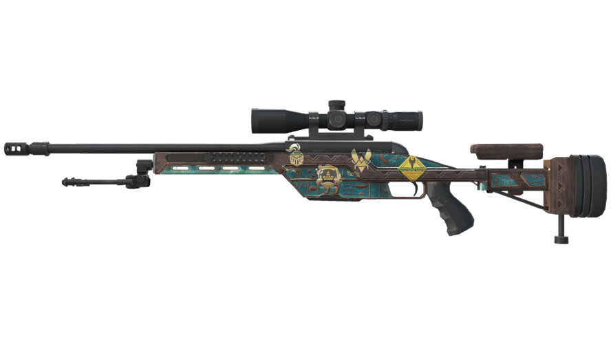 Souvenir SSG 08 | Azure Glyph (Well-Worn)