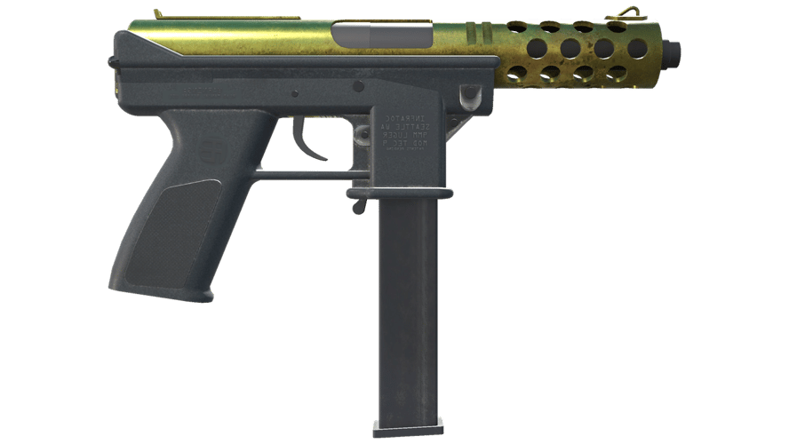 Souvenir Tec-9 | Brass (Well-Worn)