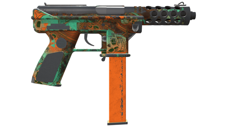 Souvenir Tec-9 | Toxic (Battle-Scarred)