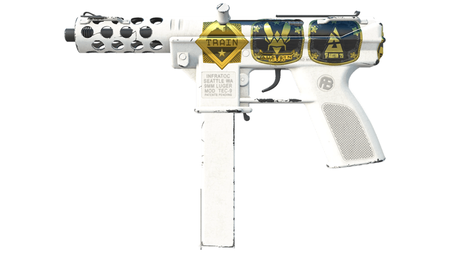 Souvenir Tec-9 | Whiteout (Minimal Wear)