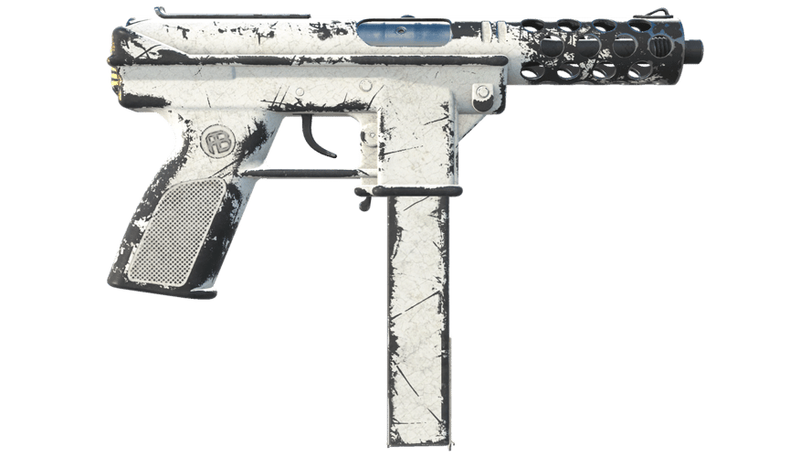Souvenir Tec-9 | Whiteout (Well-Worn)