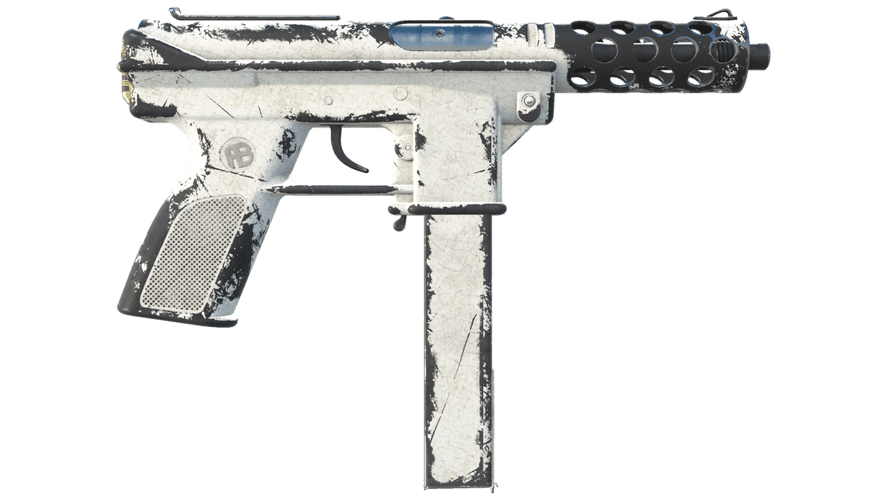 Souvenir Tec-9 | Whiteout (Well-Worn)
