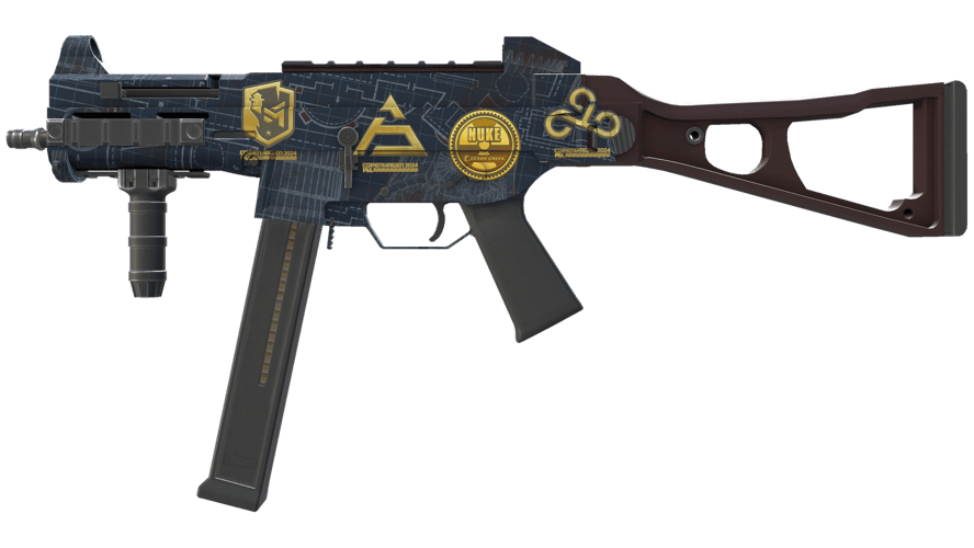 Souvenir UMP-45 | Facility Dark (Factory New)